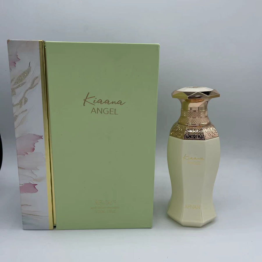 Afnan Kiaana Angel 100 ml - Item 3238 - catalog bottle and packaging photograph