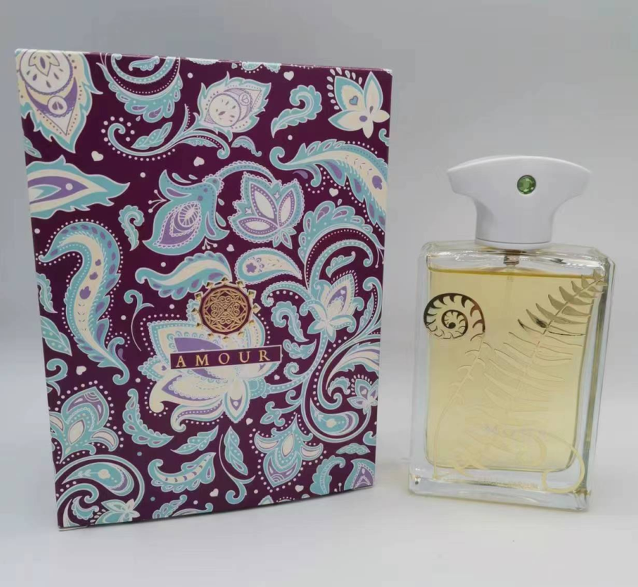 AMOUR 100 ml - Item 635A - catalog bottle and packaging photograph
