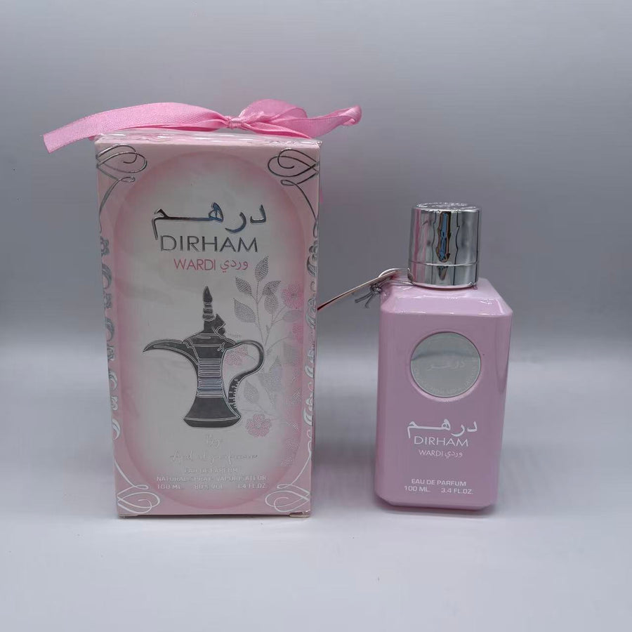 DIRHAM WARDI 100 ml - Item DIRHAM WARDI - catalog bottle and packaging photograph