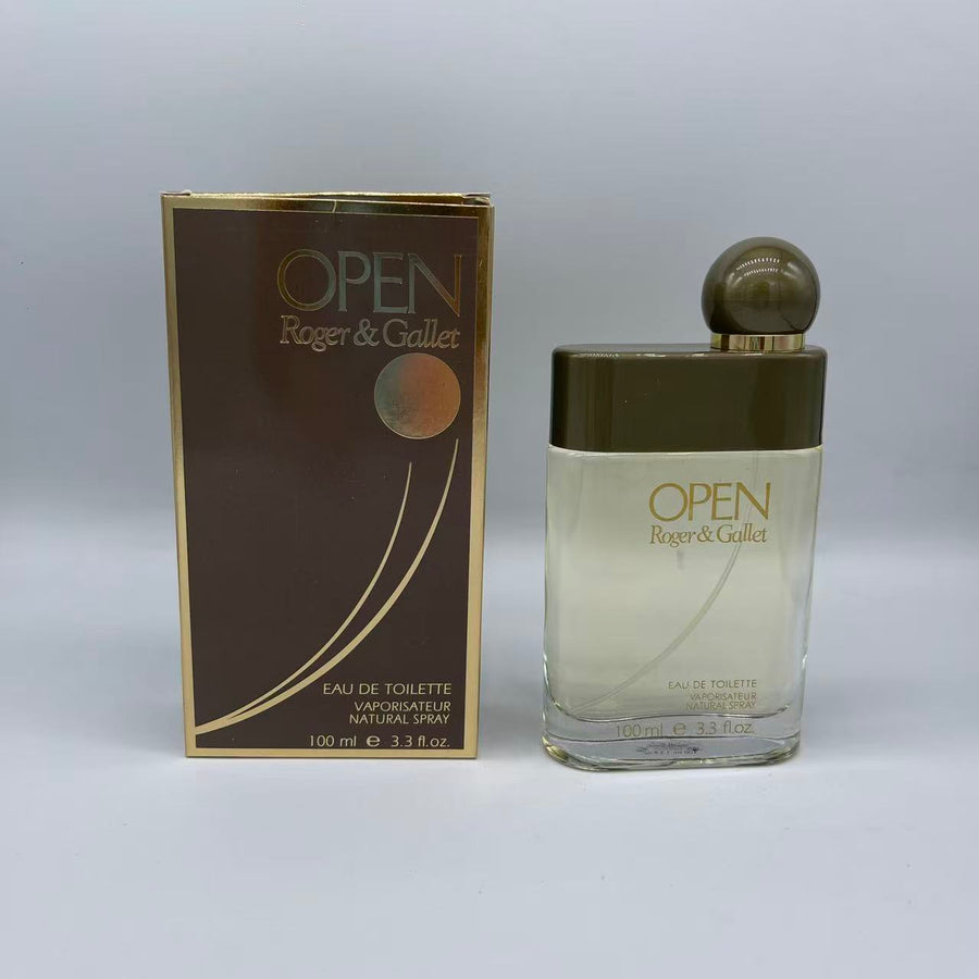 OPEN Roger&Gallet 100 ml - Item 5025 - catalog bottle and packaging photograph