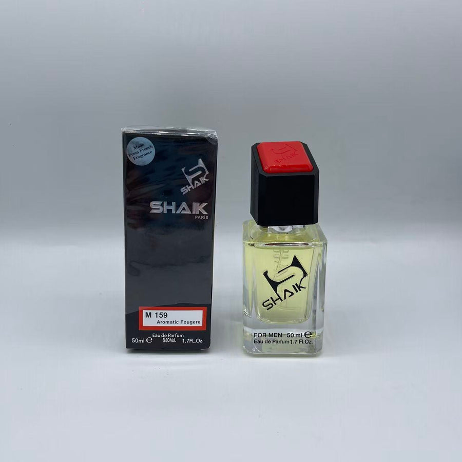 SHAIK MEN NO.159 50 ml - Item SHAIK NO.159 - catalog bottle and packaging photograph