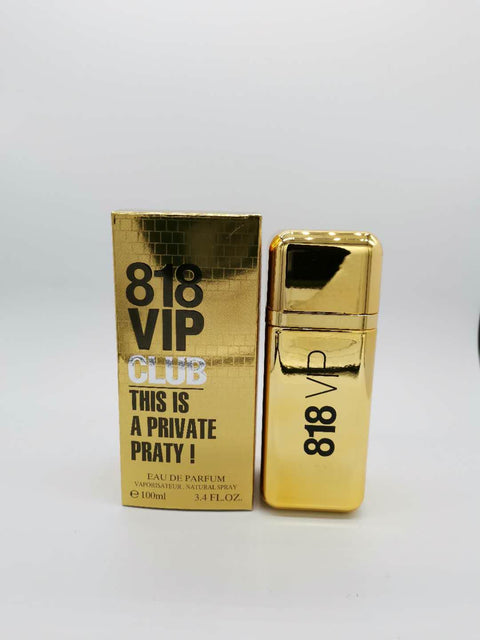 818 VIP CLUB 100 ml - Item 836B - catalog bottle and packaging photograph