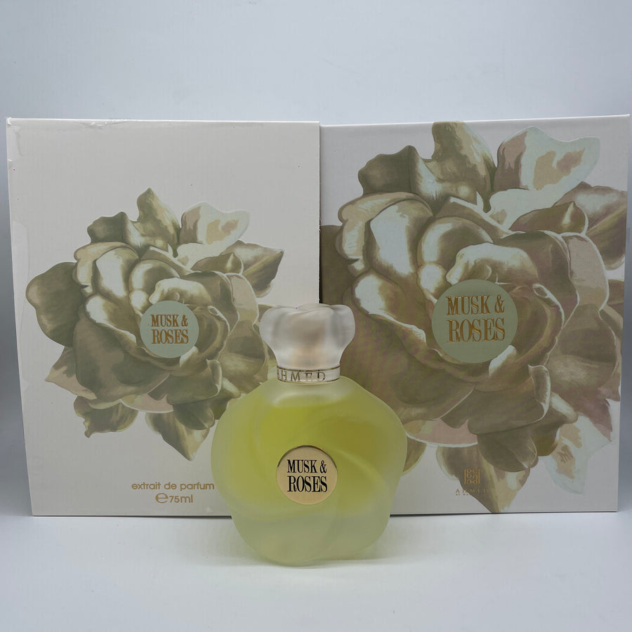Ahmed Musk&ROSES 75 ml - Item 6230 - catalog bottle and packaging photograph