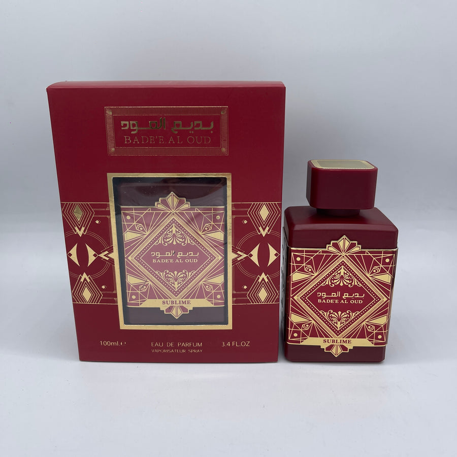 BADE'E AL OUD 100 ml - Item 758 - catalog bottle and packaging photograph