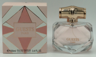 GUESTS PARIS 80 ml - Item 869A - catalog bottle and packaging photograph