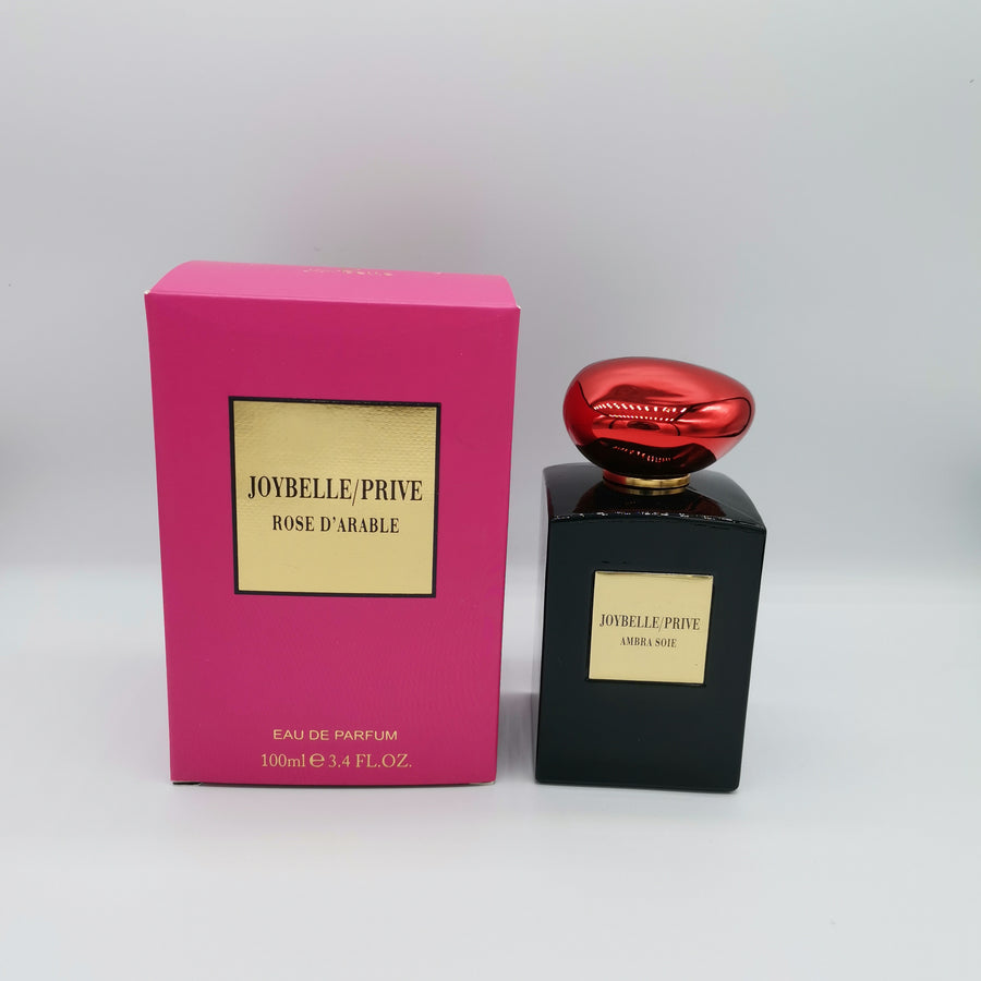JOYBELLE/PRIVE ROSE D'ARABLE 101 ml - Item 825D - catalog bottle and packaging photograph