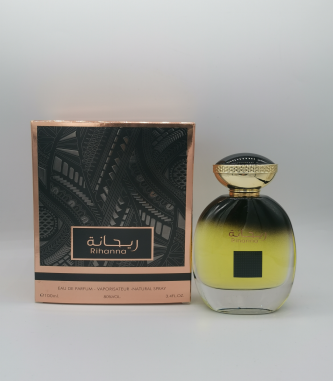 Rihanna 100 ml - Item 663A - catalog bottle and packaging photograph