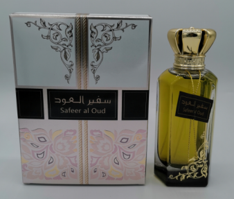 Safeer al Oud 100 ml - Item 655 - catalog bottle and packaging photograph