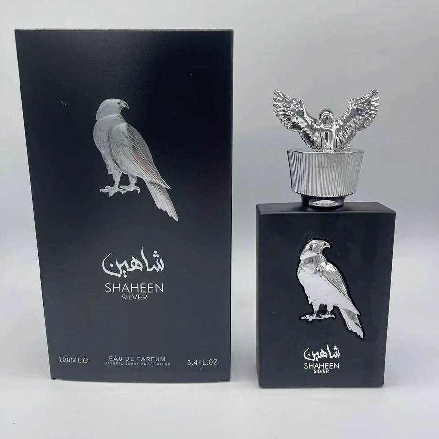 SHAHEEN SILVER 100 ml - Item 3012 - catalog bottle and packaging photograph